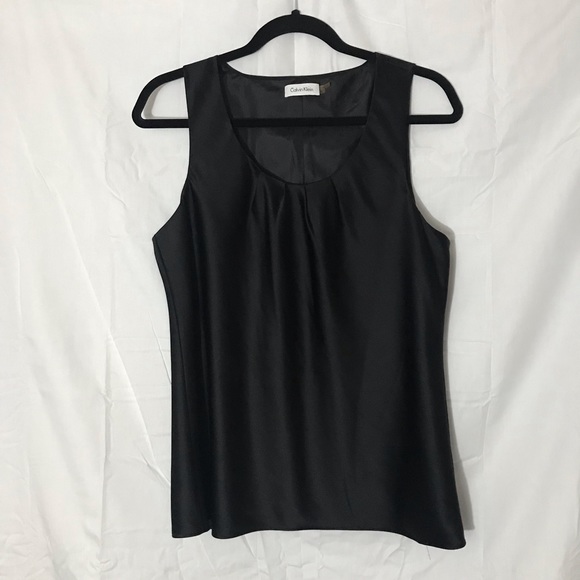 Calvin Klein Sleeveless Blouse - Picture 1 of 2